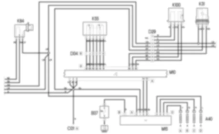 GESTIONE ELETTRONICA MOTORI DIESEL - SCHEMA ELETTRICO Fiat DOBLO 1.3 JTD 16V  da 12/03