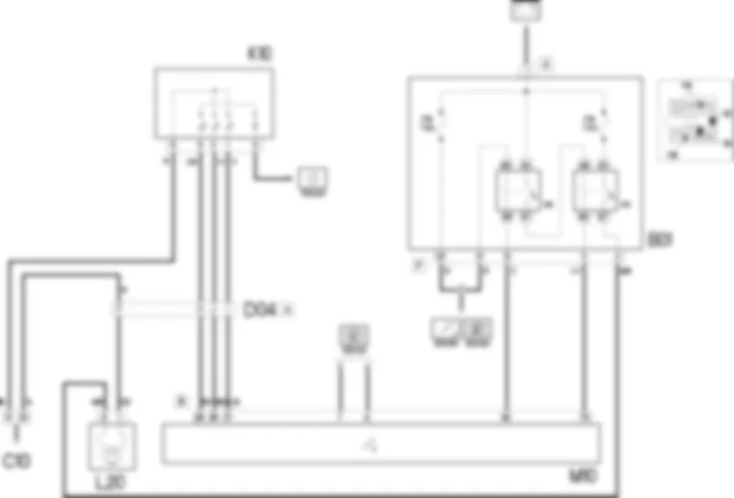 INSERIMENTO COMPRESSORE - SCHEMA ELETTRICO Fiat DOBLO 1.3 JTD 16V  da 12/03