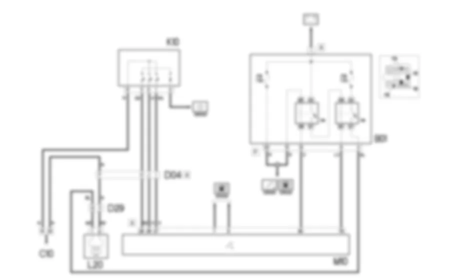 INSERIMENTO COMPRESSORE - SCHEMA ELETTRICO Fiat DOBLO 1.3 JTD 16V  da 12/03