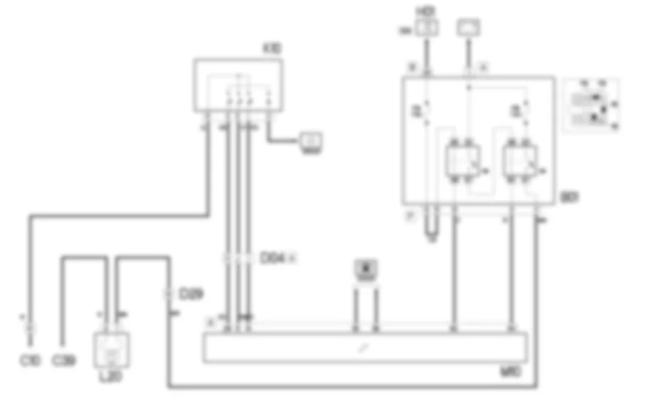 INSERIMENTO COMPRESSORE - SCHEMA ELETTRICO Fiat DOBLO 1.4 8v  Da 10/2000