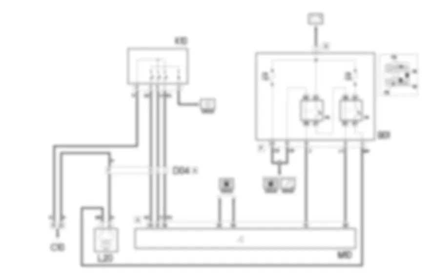 INSERIMENTO COMPRESSORE - SCHEMA ELETTRICO Fiat DOBLO 1.9 JTD 8V  da 12/03