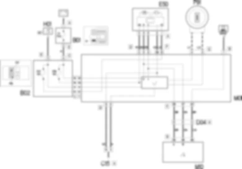 CODE - SCHEMA ELETTRICO Fiat DOBLO 1.3 JTD 16V  da 12/03