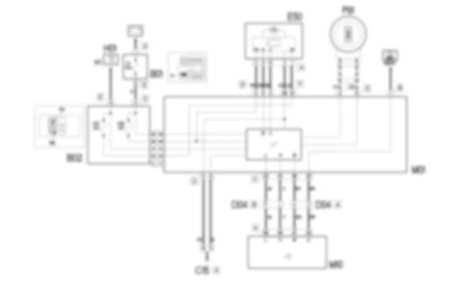 CODE - SCHEMA ELETTRICO Fiat DOBLO 1.9 JTD 8V  da 12/03