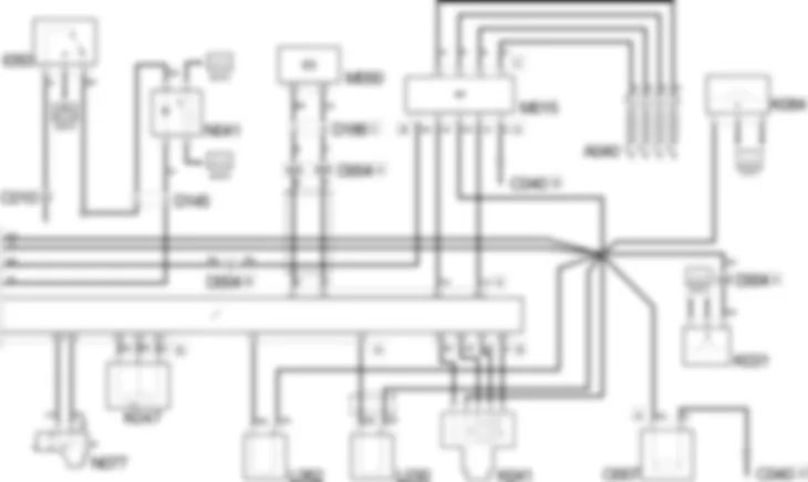 DIESEL ENGINE ELECTRONIC MANAGEMENT WIRING DIAGRAM Fiat DUCATO 2.3 JTD 16V  fino a 02/05