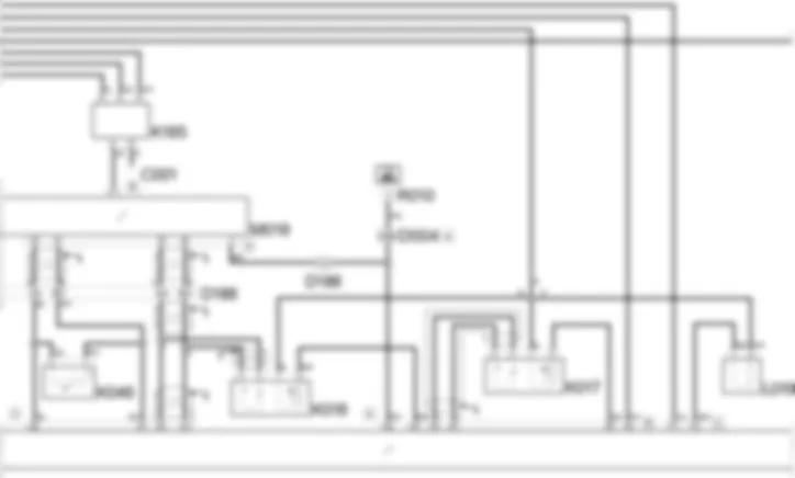 LPG FUEL SYSTEM ELECTRONIC MANAGEMENT WIRING DIAGRAM Fiat DUCATO 2.0 16V  da 03/05