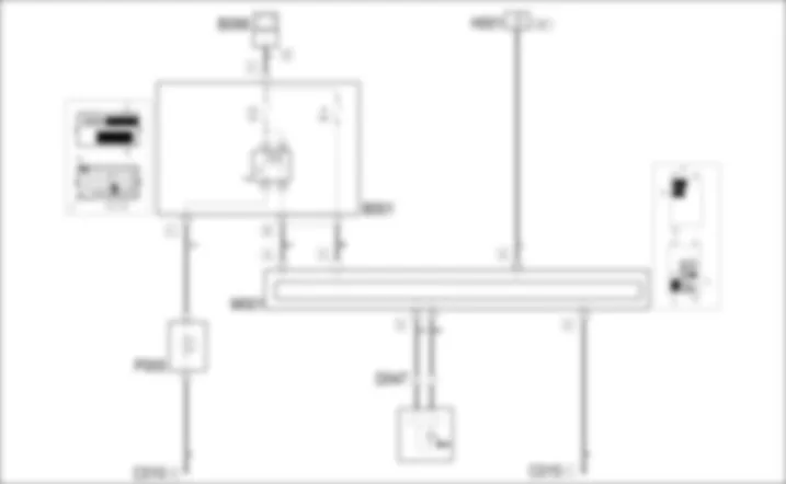 HORNS - WIRING DIAGRAM Fiat GRANDE PUNTO 1.2 8v  