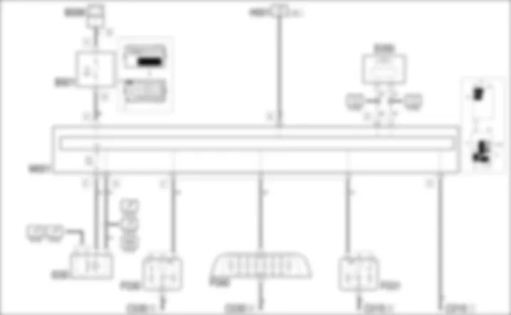 BRAKE LIGHTS - WIRING DIAGRAM Fiat GRANDE PUNTO 1.2 8v  