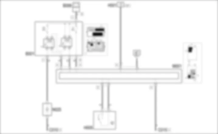 HEADLAMP WASHER - WIRING DIAGRAM Fiat GRANDE PUNTO 1.3 Multijet  