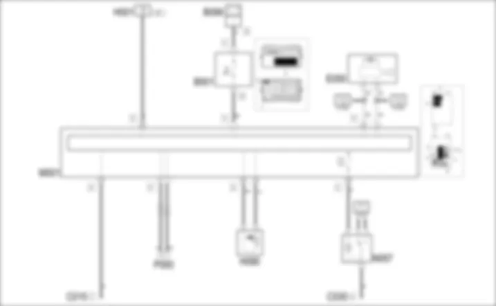 BOOT OPENING - WIRING DIAGRAM Fiat GRANDE PUNTO 1.2 8v  