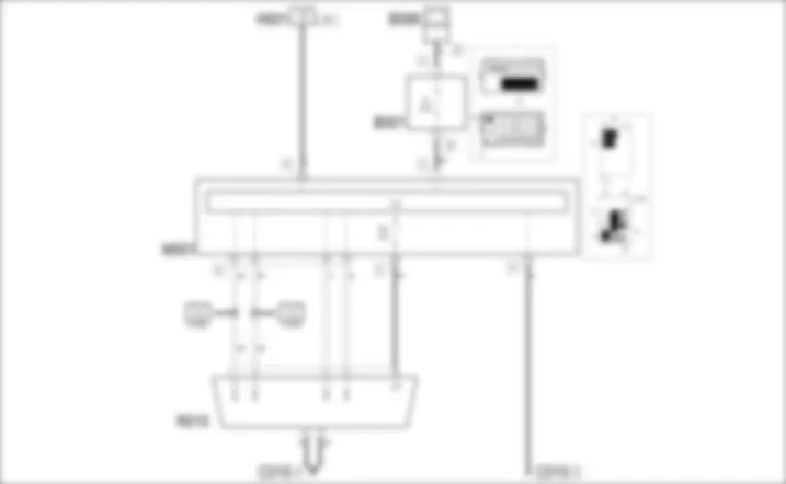 MULTIPLE DIAGNOSTIC CONNECTOR WIRING DIAGRAM Fiat GRANDE PUNTO 1.2 8v  