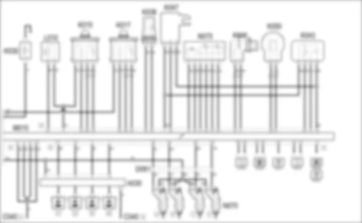 PETROL ENGINE ELECTRONIC MANAGEMENT - WIRING DIAGRAM Fiat GRANDE PUNTO 1.2 8v  