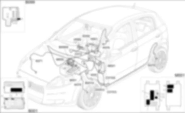 ABS - LOCALIZZAZIONE COMPONENTI Fiat GRANDE PUNTO 1.3 Multijet  