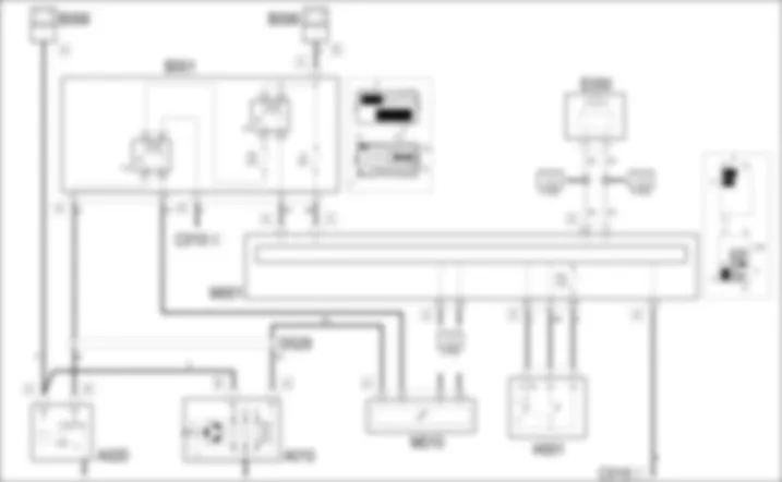 STARTING AND RECHARGING - WIRING DIAGRAM Fiat GRANDE PUNTO 1.2 8v  