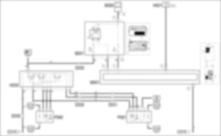 REAR VIEW MIRRORS ADJUSTMENT - WIRING DIAGRAM Fiat GRANDE PUNTO 1.2 8v  