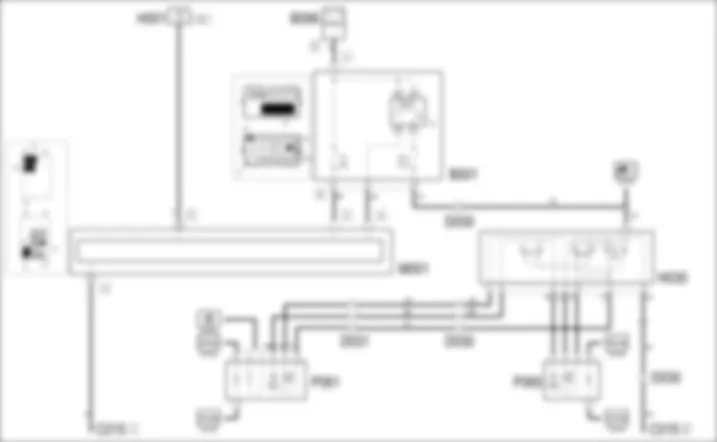 REAR VIEW MIRRORS ADJUSTMENT - WIRING DIAGRAM Fiat GRANDE PUNTO 1.2 8v  