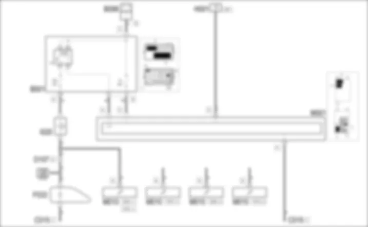 REVERSING LIGHTS - WIRING DIAGRAM Fiat GRANDE PUNTO 1.2 8v  