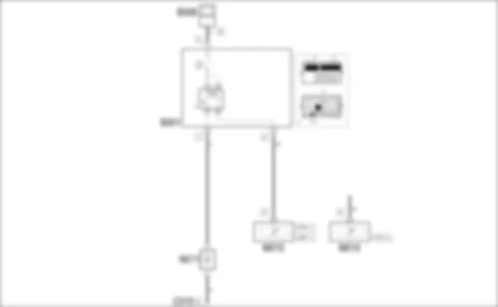 RAFFREDDAMENTO MOTORE - SCHEMA ELETTRICO Fiat GRANDE PUNTO 1.2 8v  