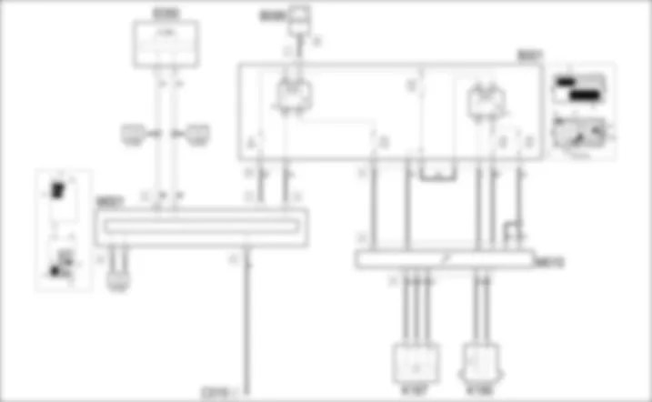 PARTICLE FILTER SYSTEM - WIRING DIAGRAM Fiat GRANDE PUNTO 1.3 Multijet  