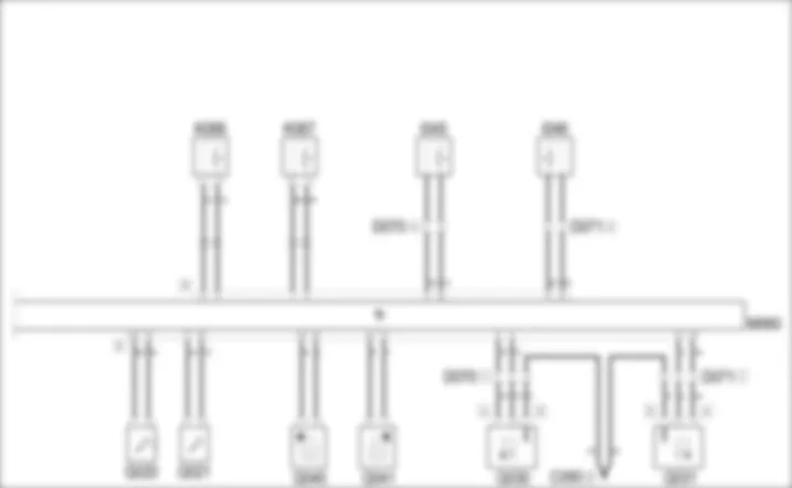 AIR BAG - WIRING DIAGRAM Fiat GRANDE PUNTO 1.3 Multijet  