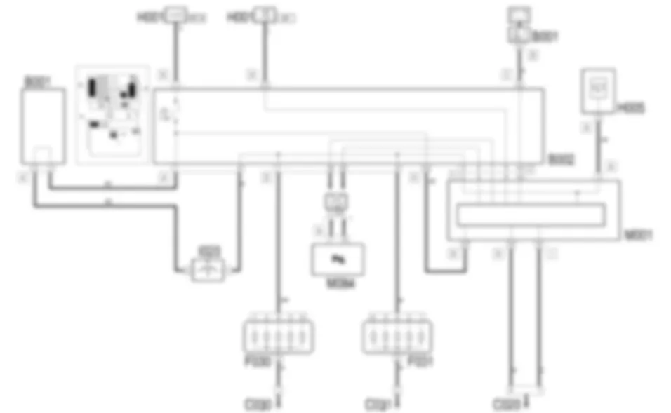 SWIATLA               COFANIA - Schemat elektryczny Fiat IDEA 1.3 JTD 16v  