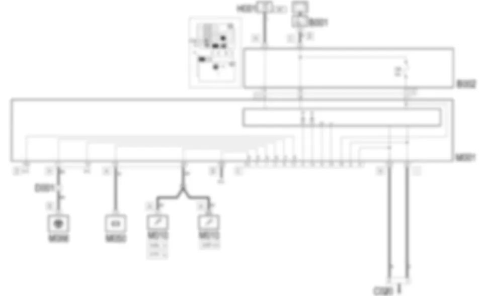 CONECTOR MULTIPLE DE DIAGNOSIS - Esquema electrico Fiat IDEA 1.4 16v  