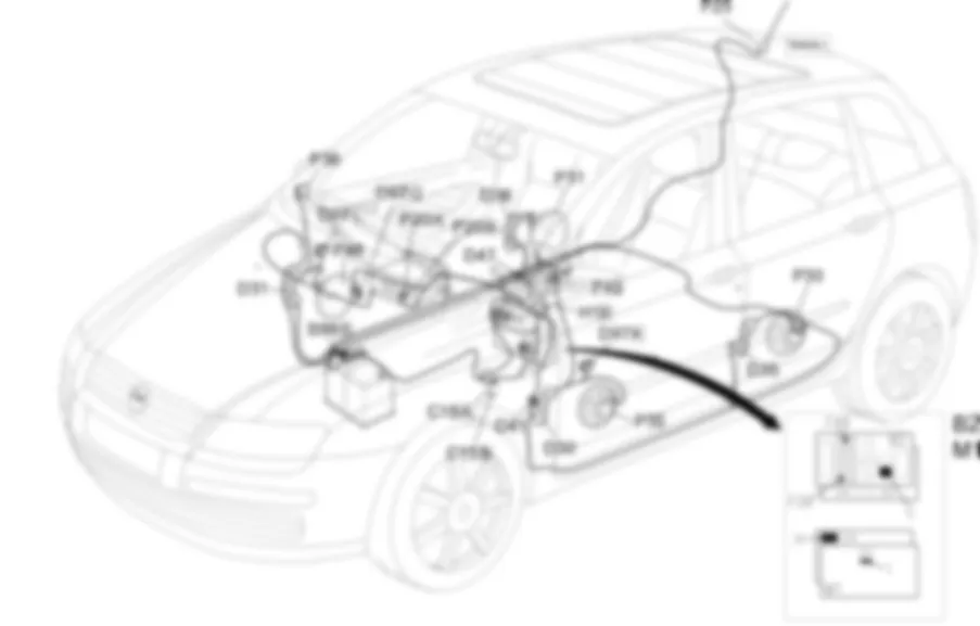 AUTORADIO - Localizzazione componenti Fiat STILO 1.6 16v  da 01/04