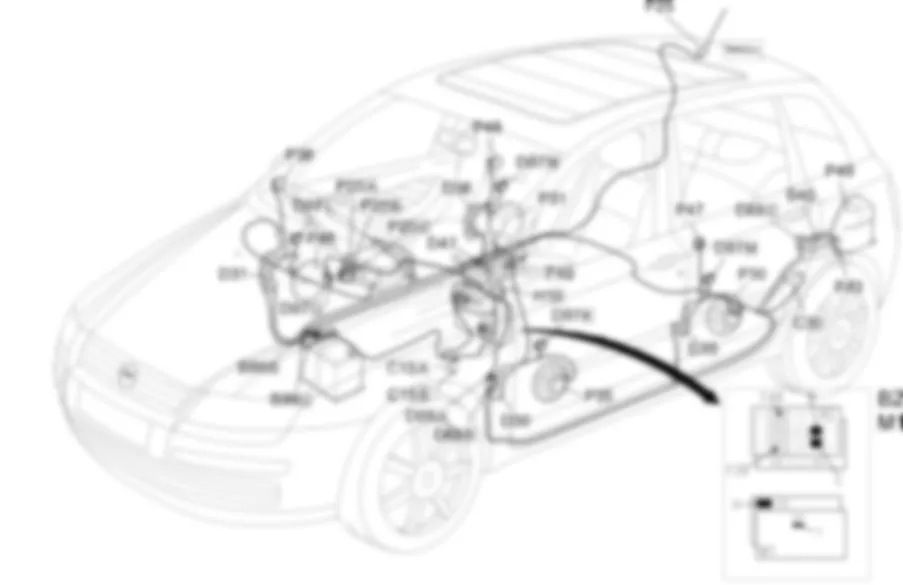 AUTORADIO - Localizzazione componenti Fiat STILO 1.2 16v  Fino a 06/02
