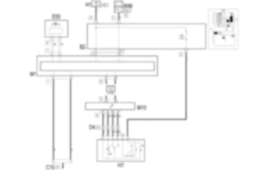 CRUISE CONTROL - Wiring diagram Fiat STILO 1.8 16v  Fino a 04/2005