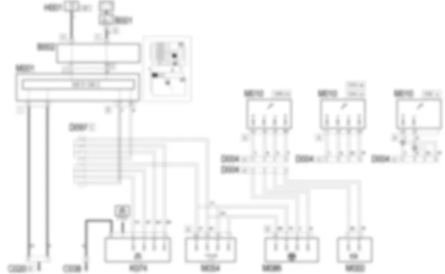 VERBINDINGSLIJNEN CAN - Elektrisch schema Lancia Ypsilon 1.3 JTD  