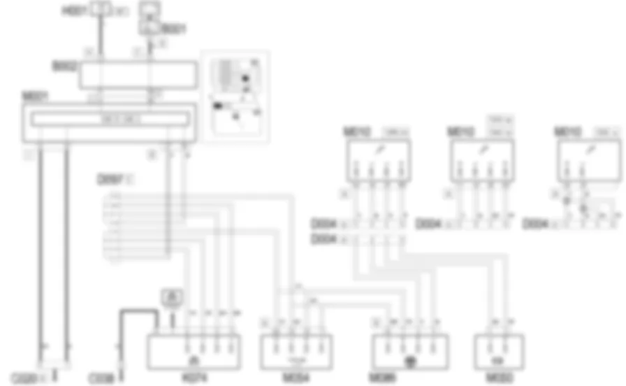 CAN CONNECTION LINES - Wiring diagram Lancia Ypsilon 1.4 16v  