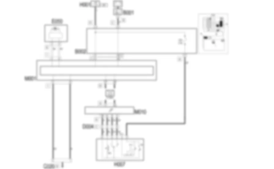 CRUISE CONTROL - Wiring diagram Lancia Ypsilon 1.4 16v  