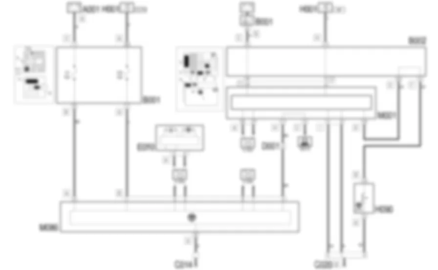 ELECTRIC STEERING - Wiring diagram Lancia Ypsilon 1.2 8v  