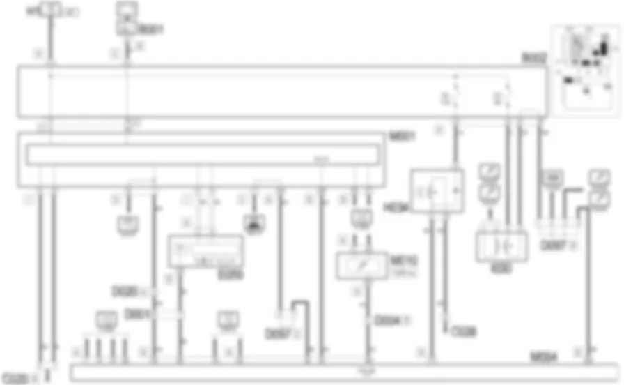 ROBOTIZED GEARBOX - Wiring diagram Lancia Ypsilon 1.4 16v  