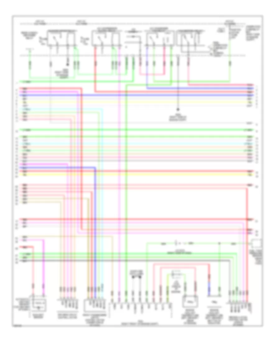 схема кондиционера (2 из 3) для Acura ZDX 2011
