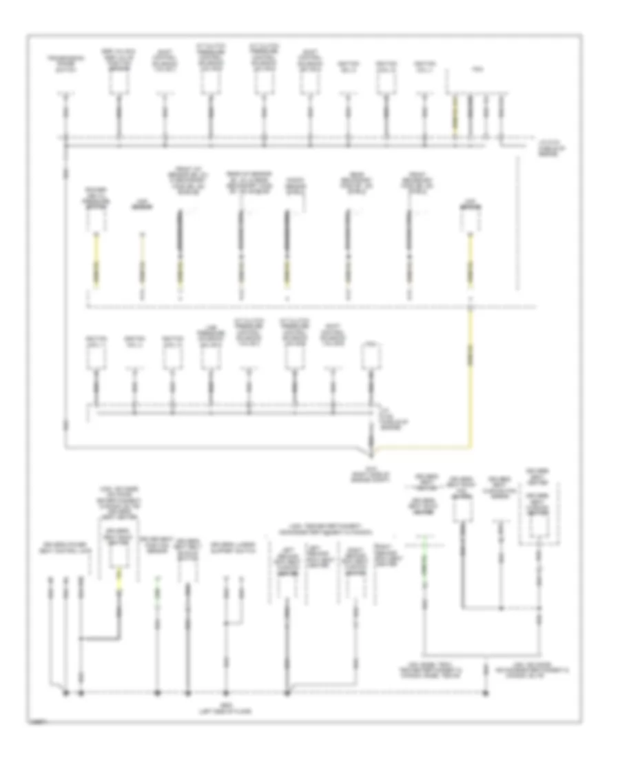 Электросхема подключение массы заземления (3 из 5) для Acura MDX 2012