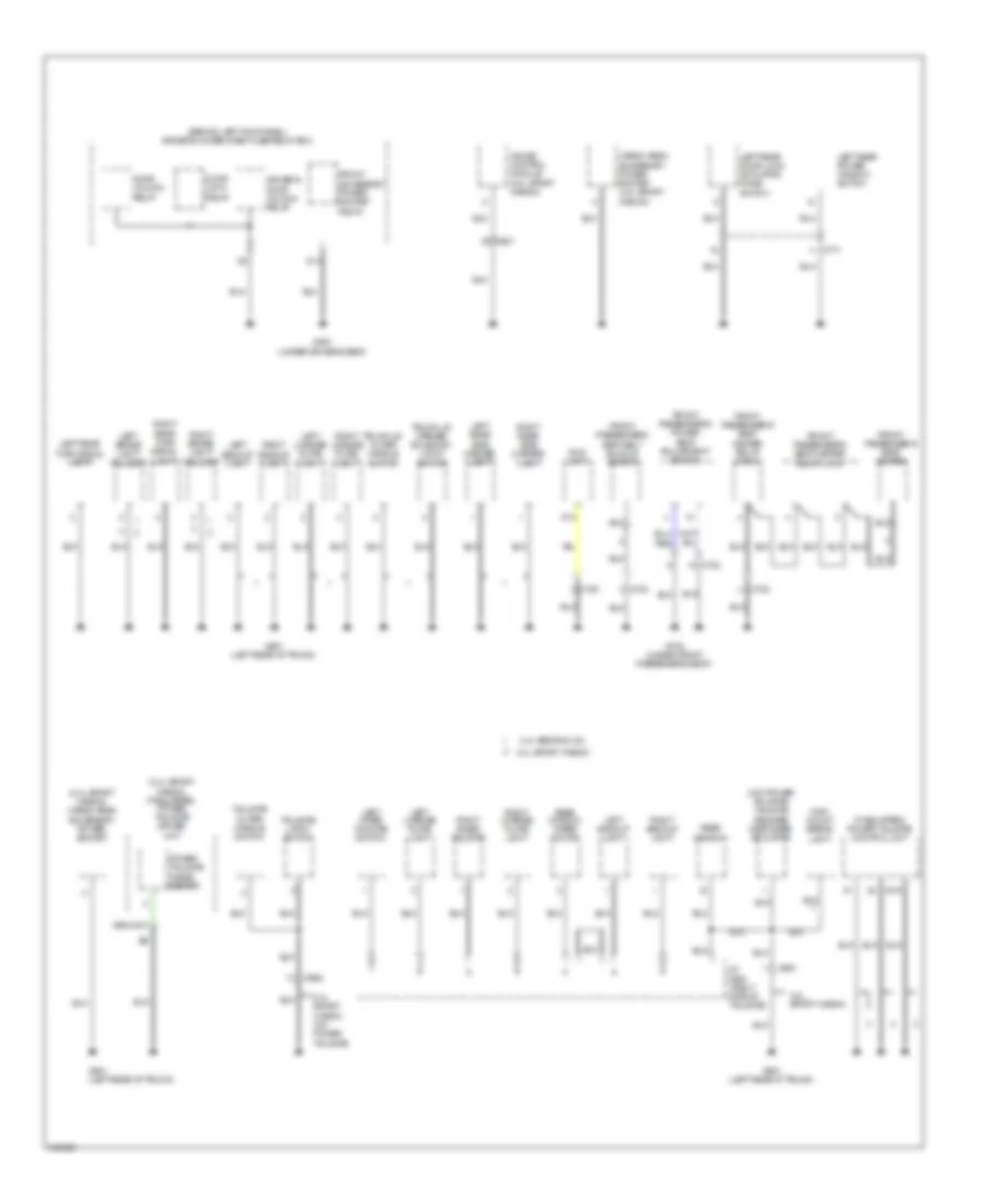 Электросхема подключение массы заземления (5 из 6) для Acura TSX 2012