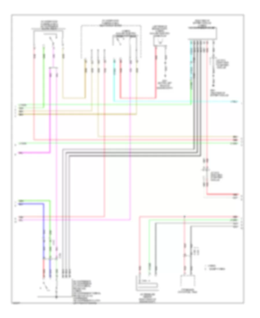 Электросхема кондиционера (3 из 4) для Acura ILX 2013