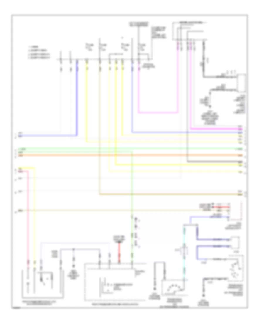 Электросхема противоугонной сигнализации (3 из 7) для Acura ILX 2013