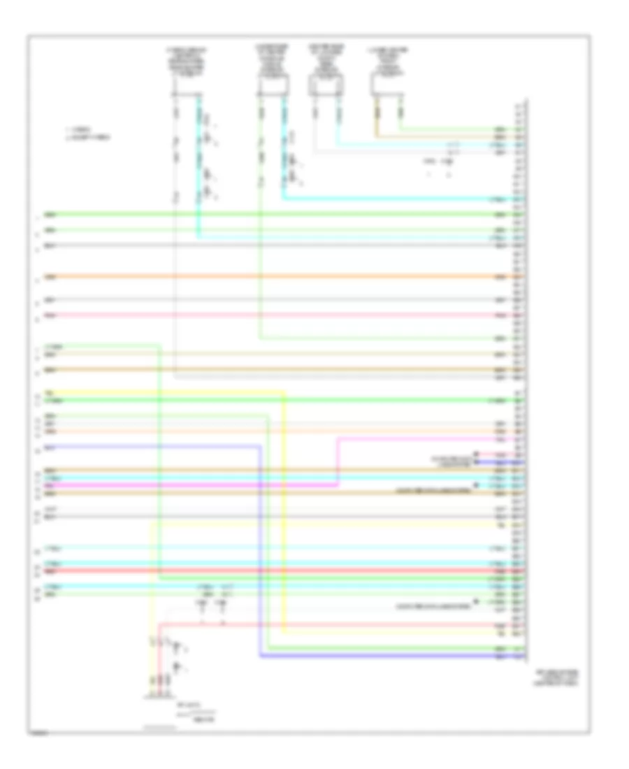 Электросхема противоугонной сигнализации (7 из 7) для Acura ILX 2013