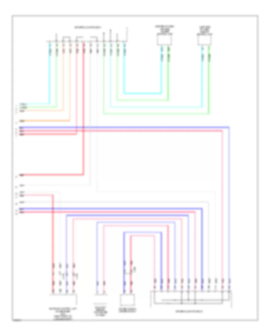 Электросхема линии передачи данных CAN, кроме гибрида (3 из 3) для Acura ILX 2013