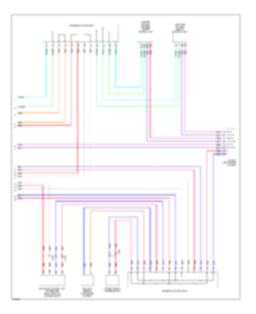 Электросхема линии передачи данных CAN, гибрид (3 из 3) для Acura ILX 2013
