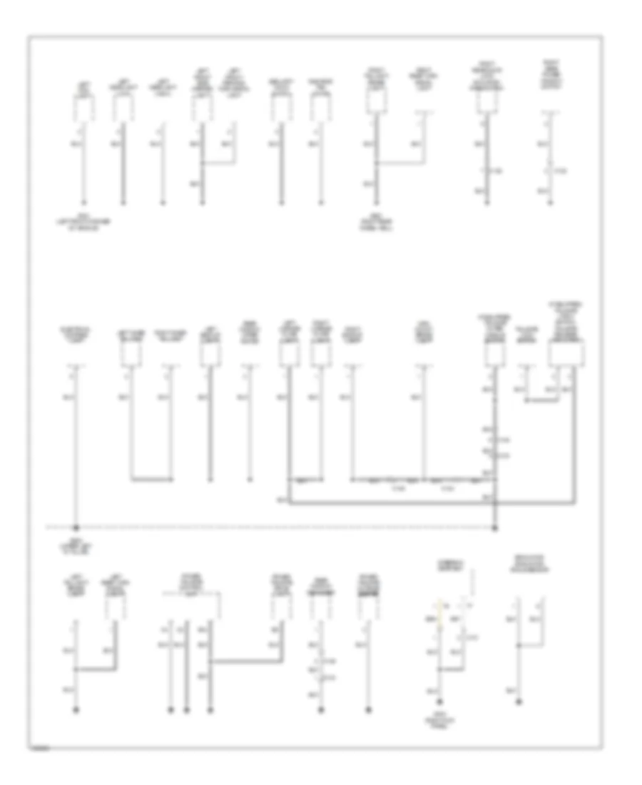 Электросхема подключение массы заземления (3 из 5) для Acura RDX 2013