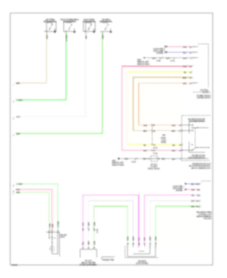 схема таймера освещения входа (2 из 2) для Acura RDX 2013