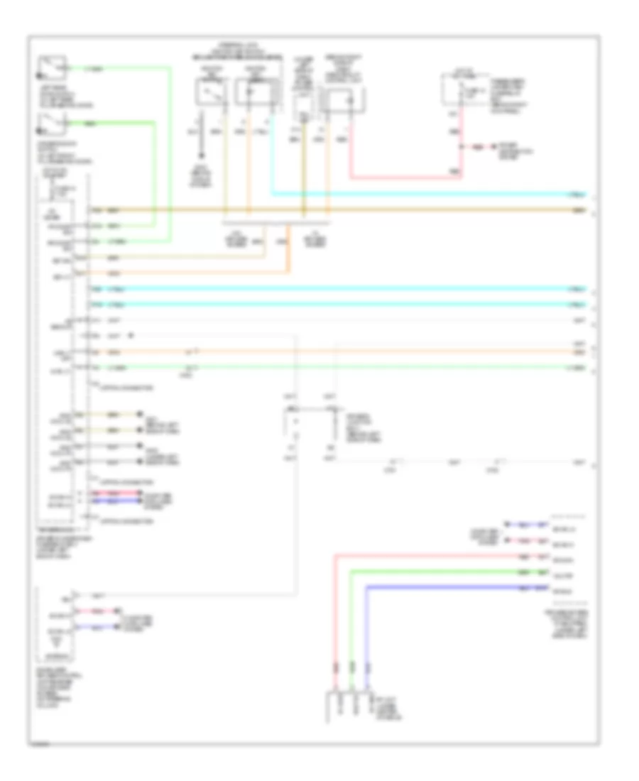 схема таймера освещения входа (1 из 2) для Acura TL SH-AWD 2013