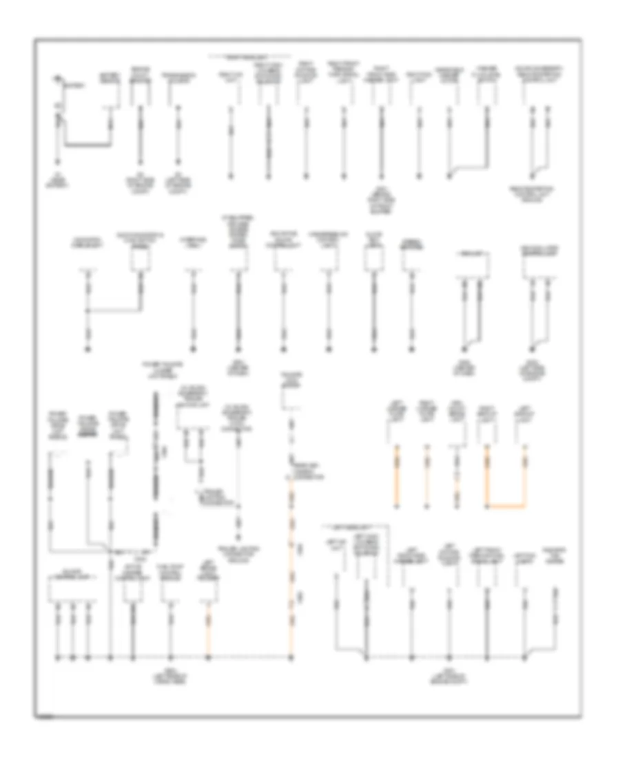 Электросхема подключение массы заземления (1 из 5) для Acura ZDX 2013