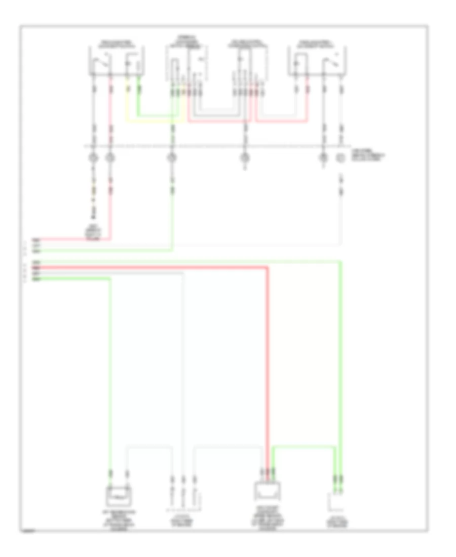 Электросхема автоматической коробки передач АКПП (4 из 4) для Acura MDX 2014