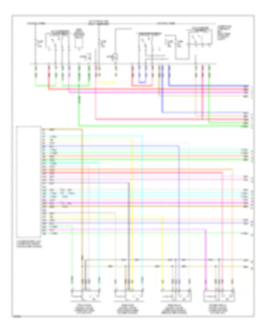 Электросхема кондиционера (1 из 5) для Acura MDX 2014