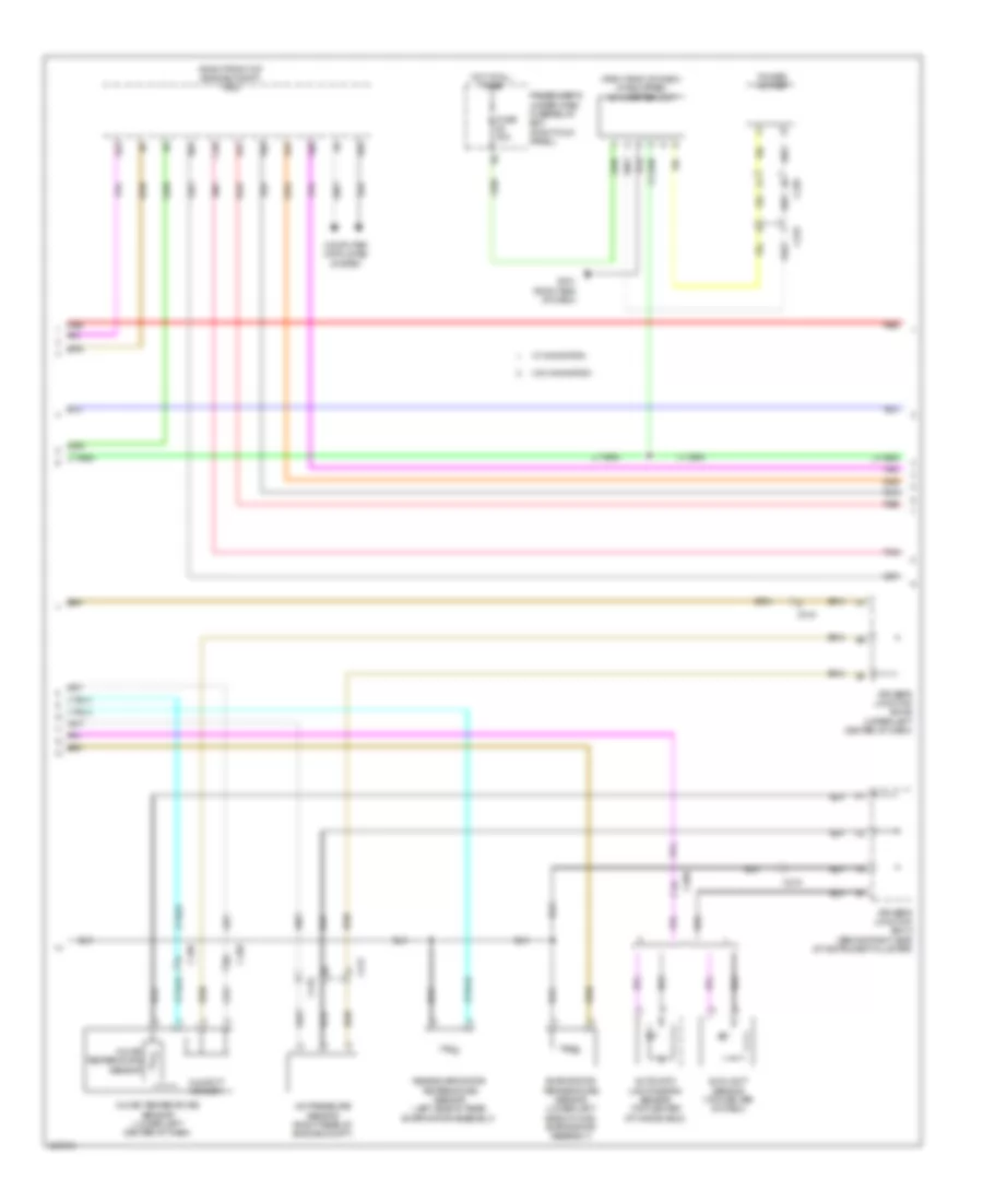 Электросхема кондиционера (3 из 5) для Acura MDX 2014