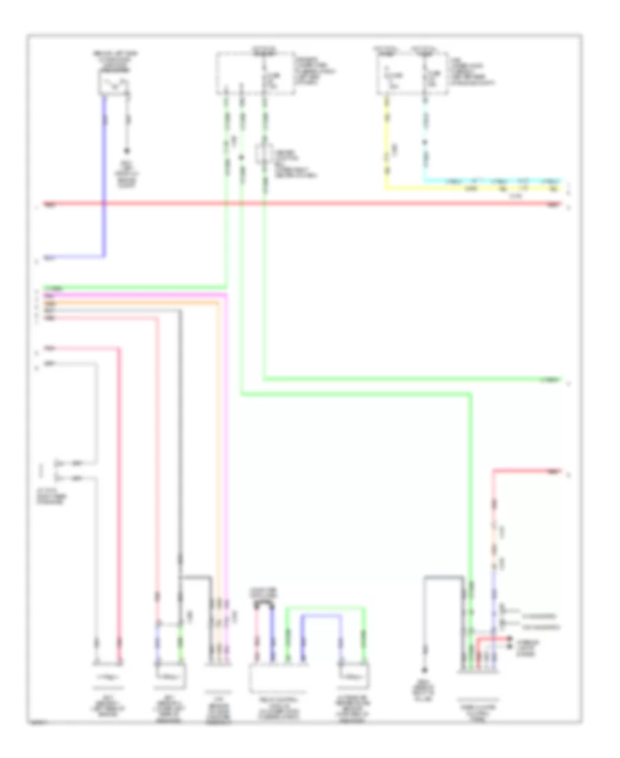 Электросхема кондиционера (4 из 5) для Acura MDX 2014