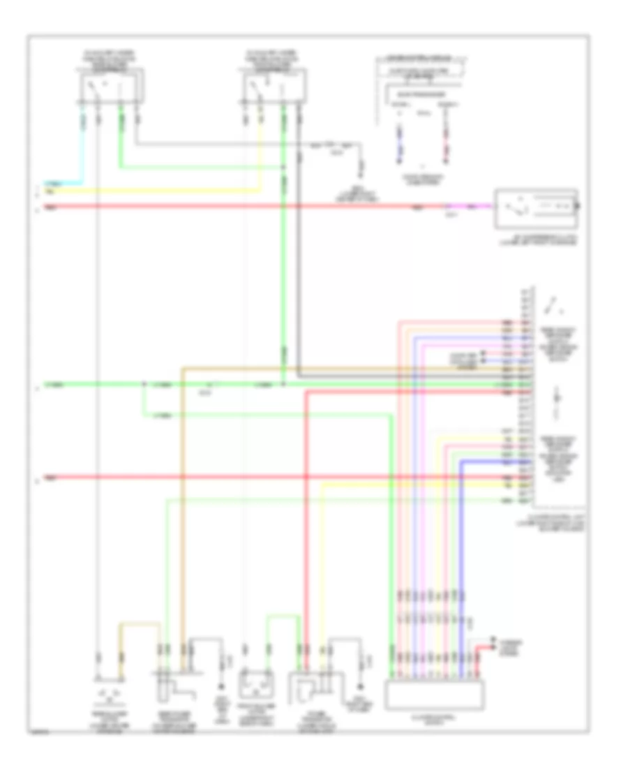 Электросхема кондиционера (5 из 5) для Acura MDX 2014